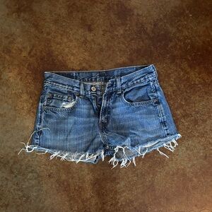 Levi's Blue Jean Shorts